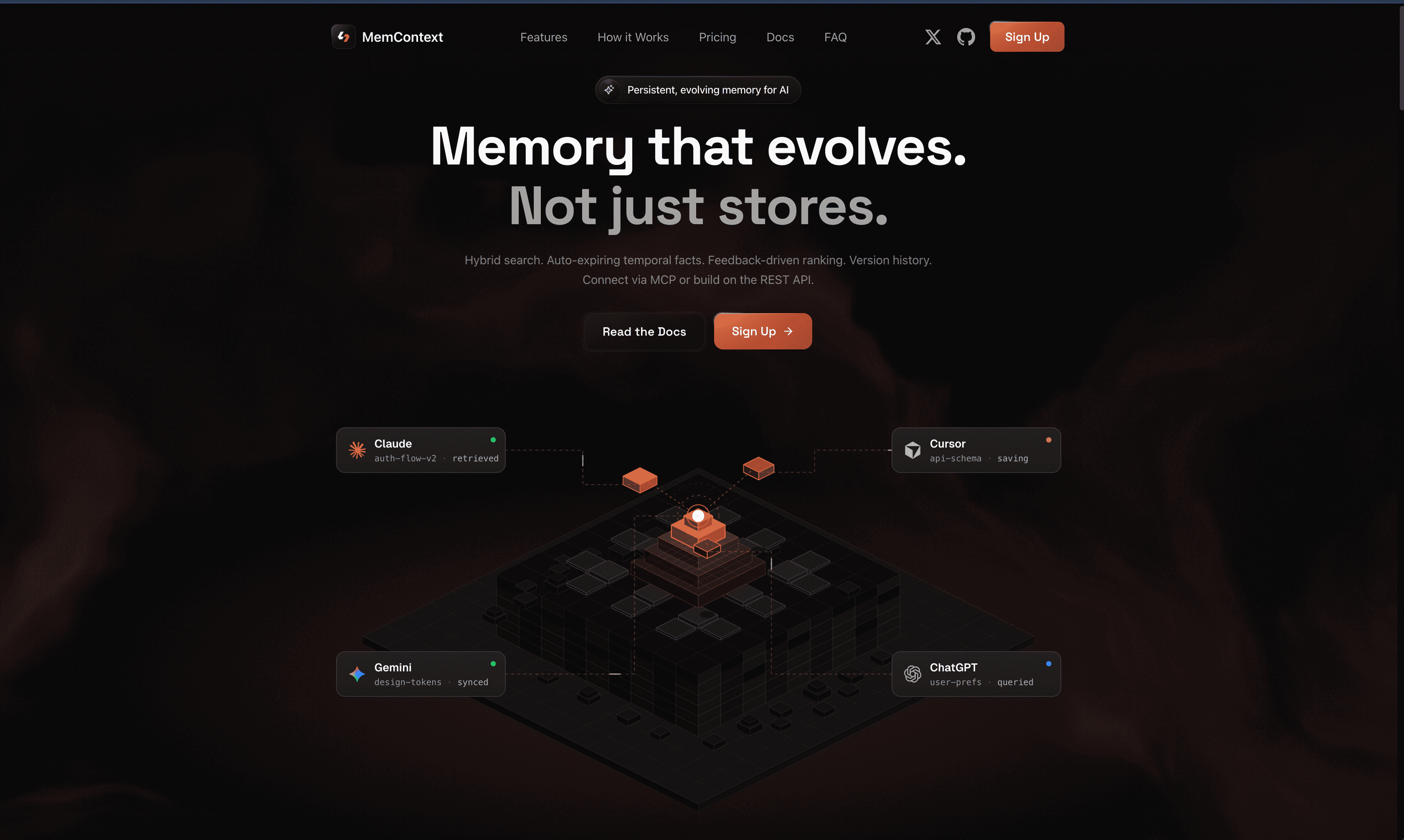 MemContext - Persistent Memory for AI Coding Agents